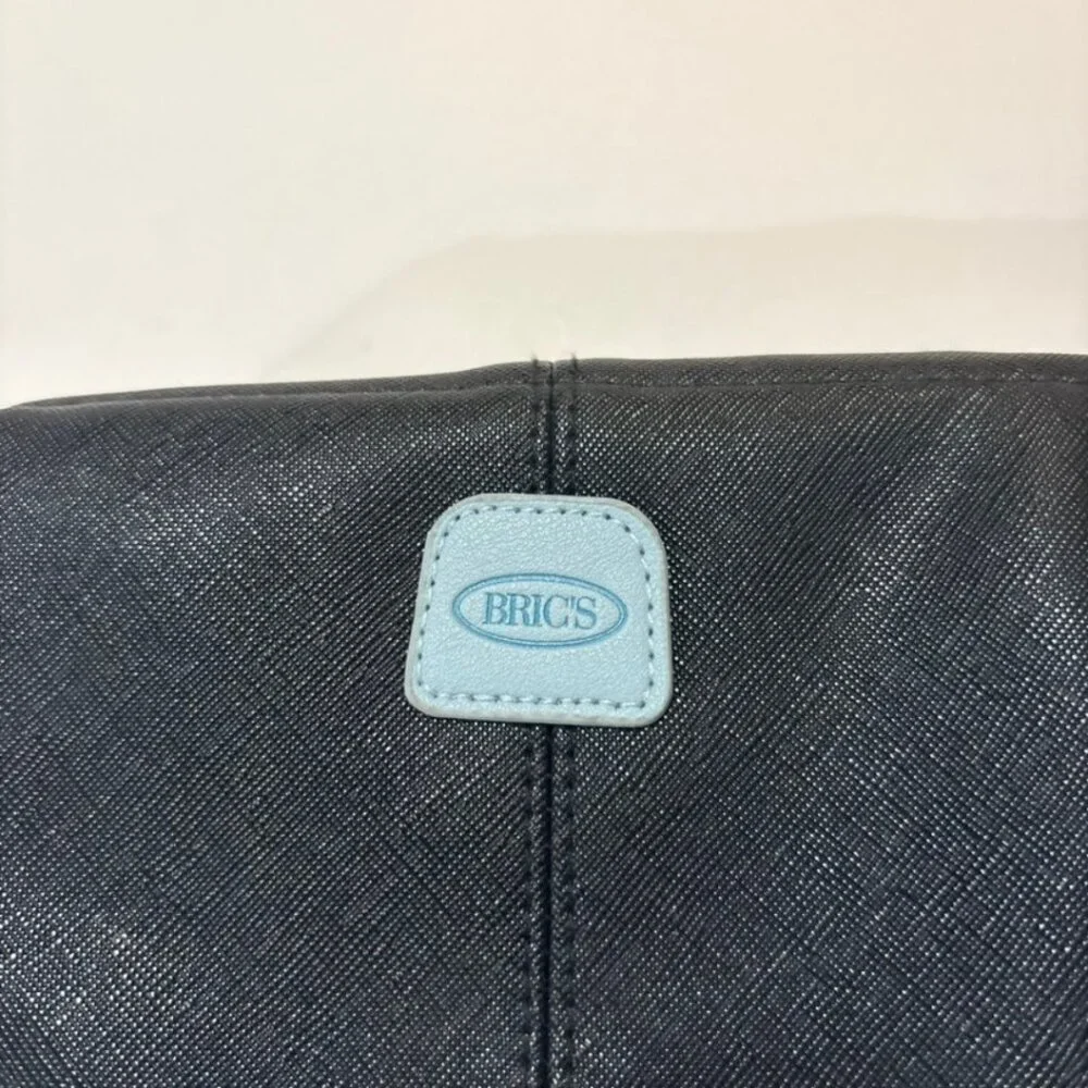 BRICS Qatar Airways Travel Cosmetic Pouch Brown Blue - Picture 3 of 10